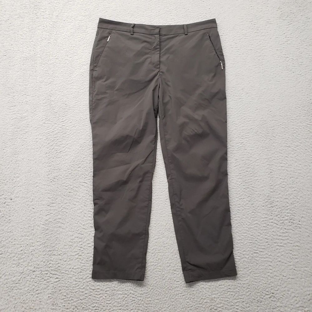 Anatomie Pants Womens Large Black The Thea Curvy Straight Golf Stylish Comfort‎